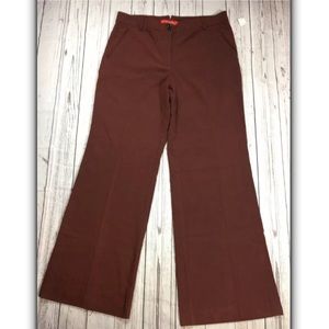 Cartonnier AnthropologieWide LegPants WineBrown 14